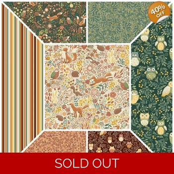 Makower - Hello Autumn - Fat Quarter Bundle x 7